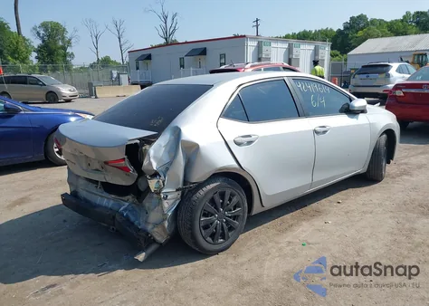 2016 Toyota Corolla Le из США, поврежденный, VIN 2T1BURHE5GC718547